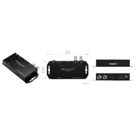 Yuan 4Kp60 HDMI 2.0 to 12G-SDI Converter