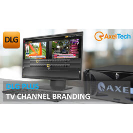 Axel DLG Plus 2-Channel SDI Broadcast Graphics Turnkey System